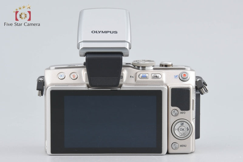 "Count 803" Olympus PEN Lite E-PL6 Silver 16.1 MP 14-42 EZ Lens