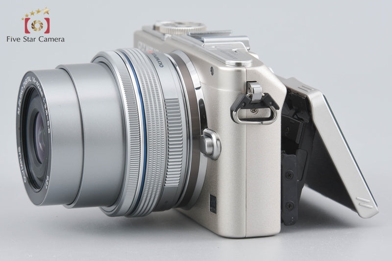 "Count 803" Olympus PEN Lite E-PL6 Silver 16.1 MP 14-42 EZ Lens