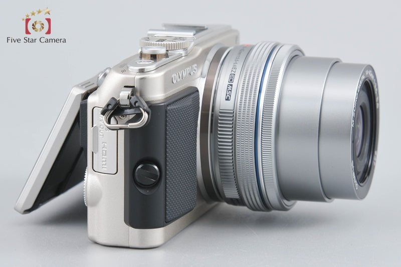 "Count 803" Olympus PEN Lite E-PL6 Silver 16.1 MP 14-42 EZ Lens