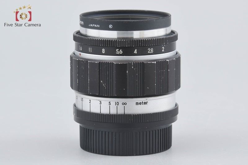 Tokyo Kogaku Topcon Topcor-S 50mm f/2 L39 LTM Leica Thread Mount