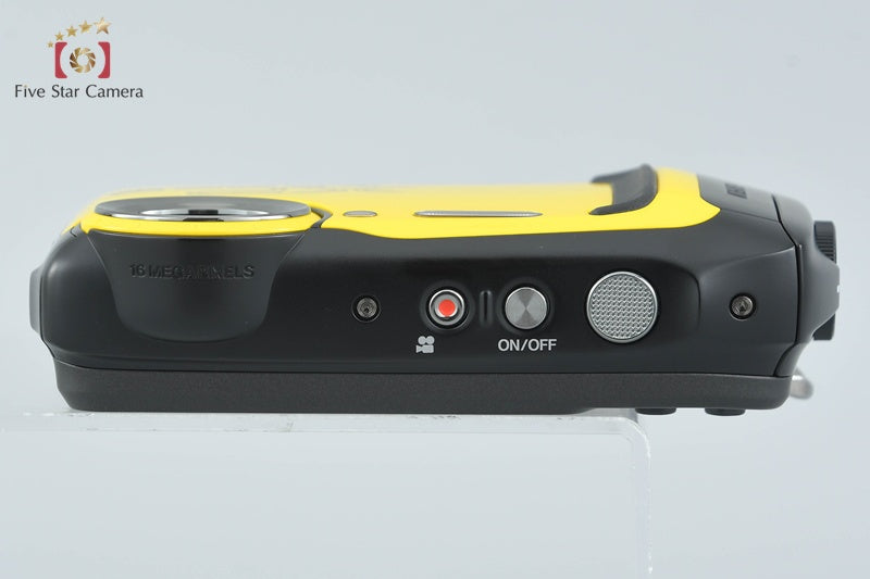 Fujifilm FINEPIX XP140 Yellow 16.4 MP Digital Camera w/ Box