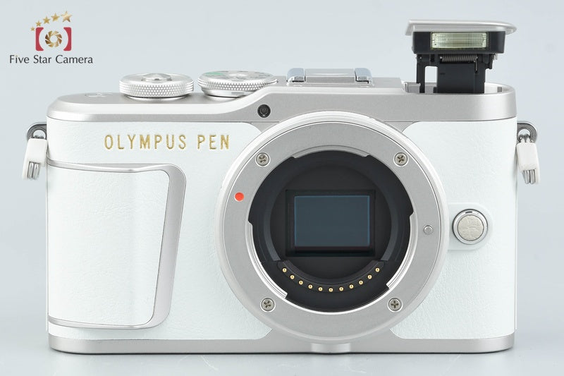 "Shutter count 645" Olympus E-PL9 White 16.1 MP Mirrorless Camera 14-42 Lens