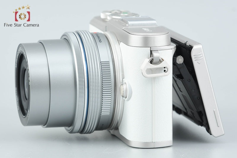"Shutter count 645" Olympus E-PL9 White 16.1 MP Mirrorless Camera 14-42 Lens