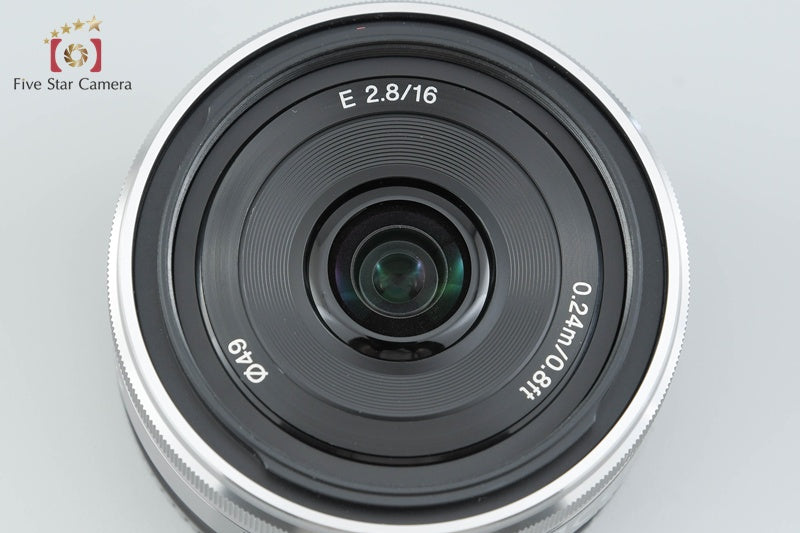 SONY E 16mm f/2.8 SEL16F28