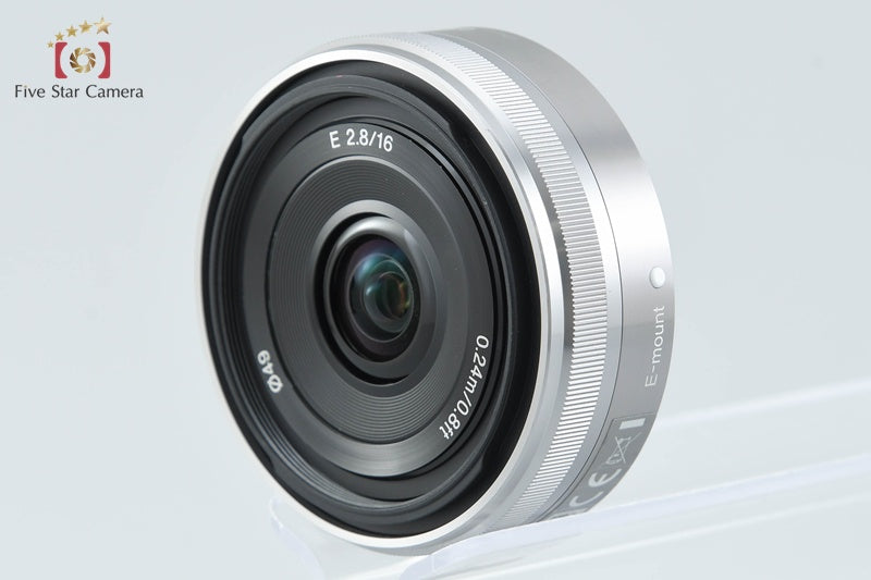 SONY E 16mm f/2.8 SEL16F28