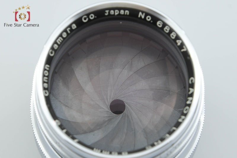 Canon 85mm f/1.9 L39 LTM Leica Thread Mount Lens