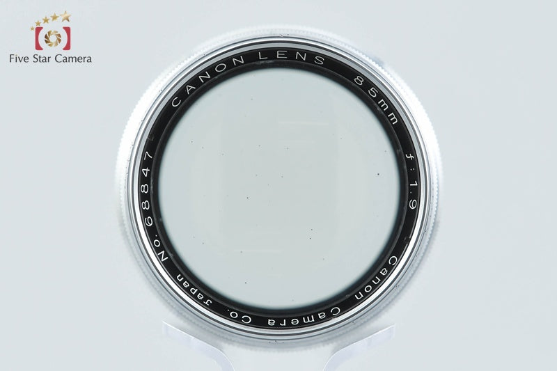 Canon 85mm f/1.9 L39 LTM Leica Thread Mount Lens