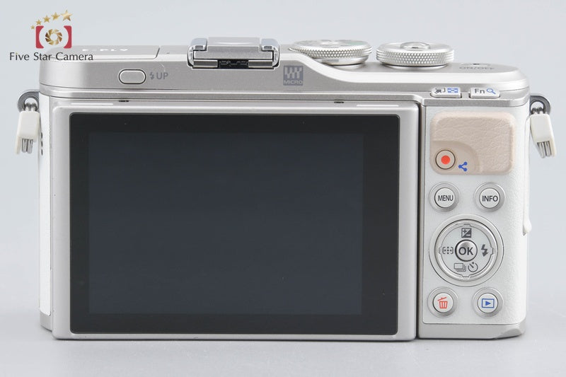 "Count 2,551" Olympus PEN Lite E-PL9 White16.1 MP 14-42 40-150 Lenses