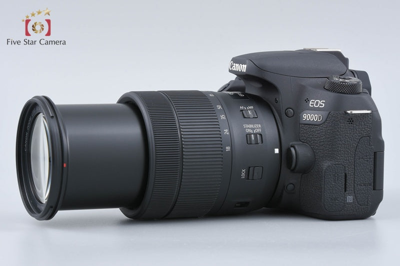 "Count 1,411" Canon EOS 9000D / 77D 24.2 MP Digital SLR EF-S 18-135 Lens