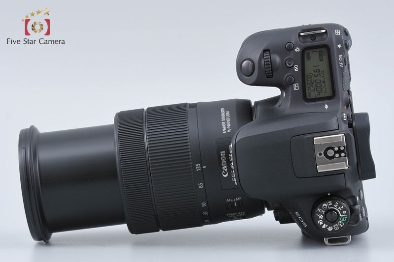 "Count 1,411" Canon EOS 9000D / 77D 24.2 MP Digital SLR EF-S 18-135 Lens