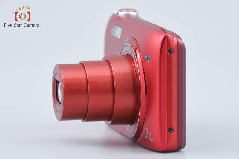 Nikon COOLPIX S3500 Raspberry Red 20.0 MP Digital Camera