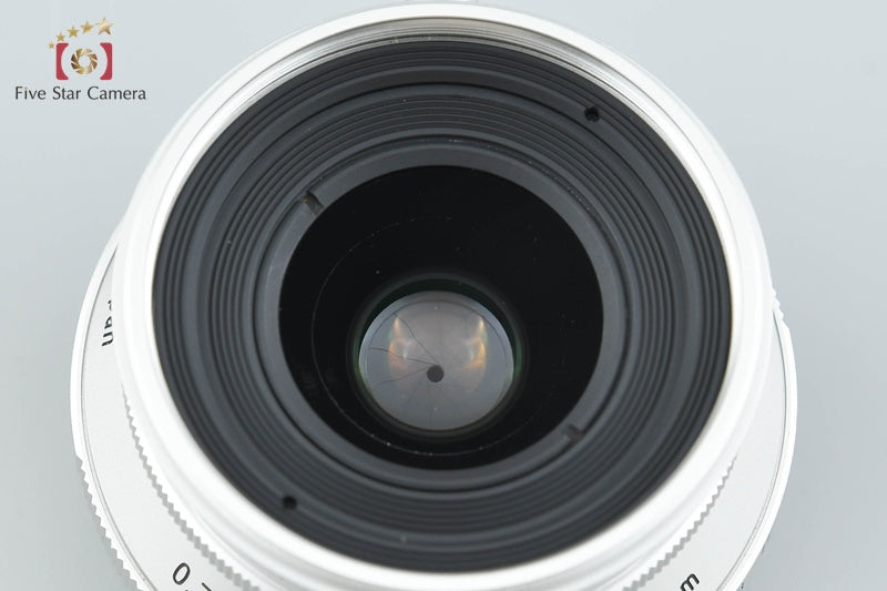 Voigtlander SNAPSHOT-SKOPAR 25mm f/4 MC Silver L39 LTM Leica Thread Mount