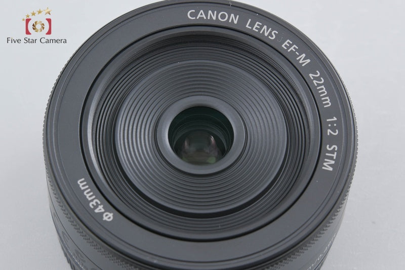 Canon EF-M 22mm f/2 STM Black