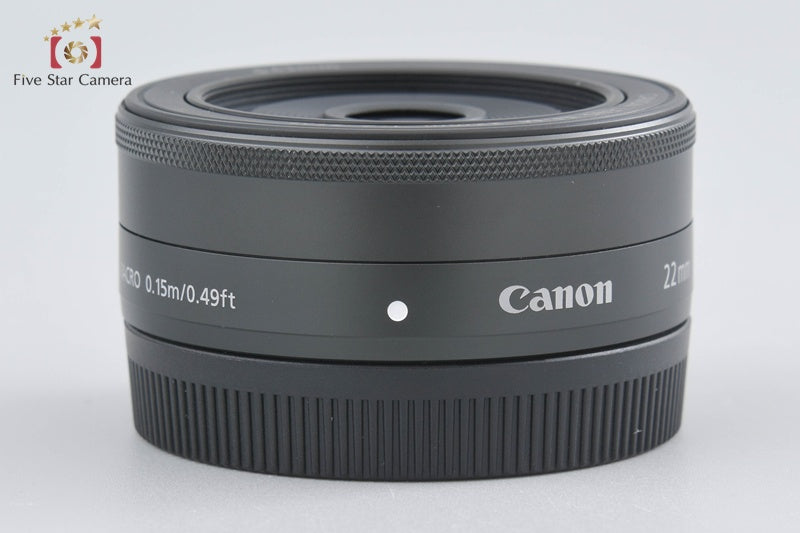 Canon EF-M 22mm f/2 STM Black