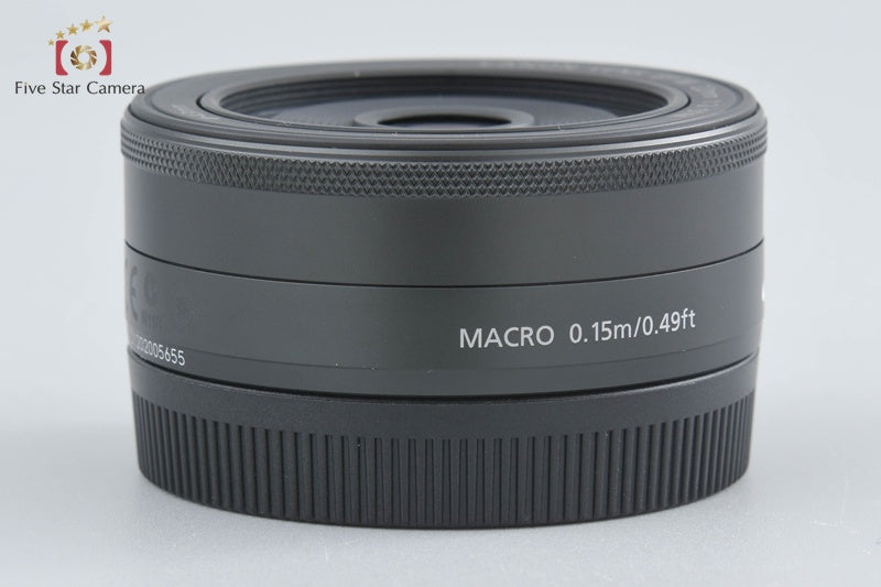 Canon EF-M 22mm f/2 STM Black