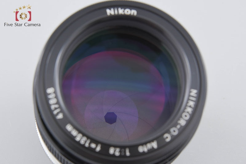 Nikon NIKKOR-Q.C Auto 135mm f/2.8 Non Ai Lens from Japan