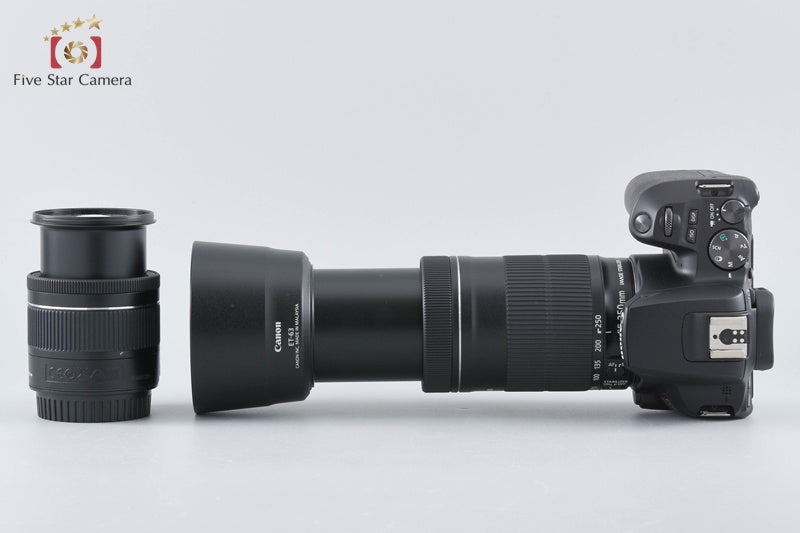 Canon EOS Kiss X10 / Rebel SL3 / 250D / 200DII 24.1 MP 18-55 55-250 Lenses