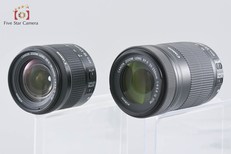 Canon EOS Kiss X10 / Rebel SL3 / 250D / 200DII 24.1 MP 18-55 55-250 Lenses