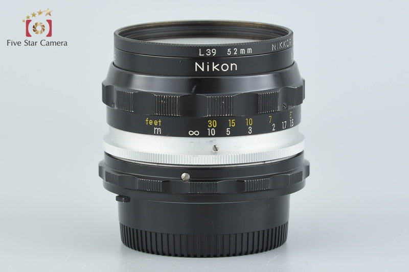Nikon NIKKOR-H Auto 28mm f/3.5 Ai Converted