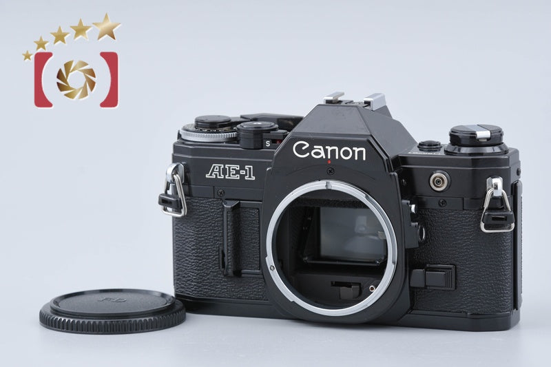 Canon AE-1 Black 35mm SLR Film Camera Body