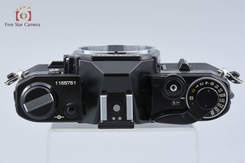 Canon AE-1 Black 35mm SLR Film Camera Body