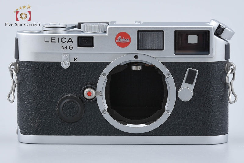 Leica M6 Chrome 35mm Rangefinder Film Camera Body