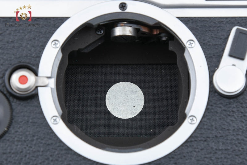 Leica M6 Chrome 35mm Rangefinder Film Camera Body