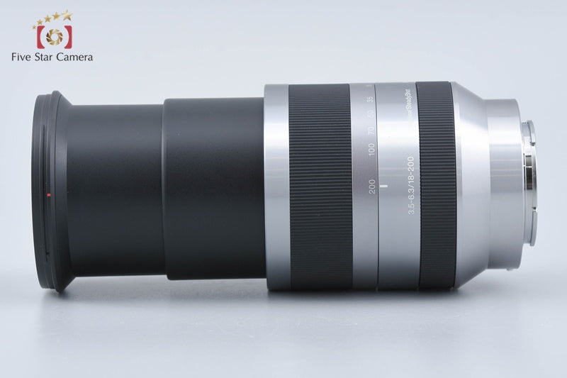 SONY E 18-200mm f/3.5-6.3 OSS SEL18200 Silver