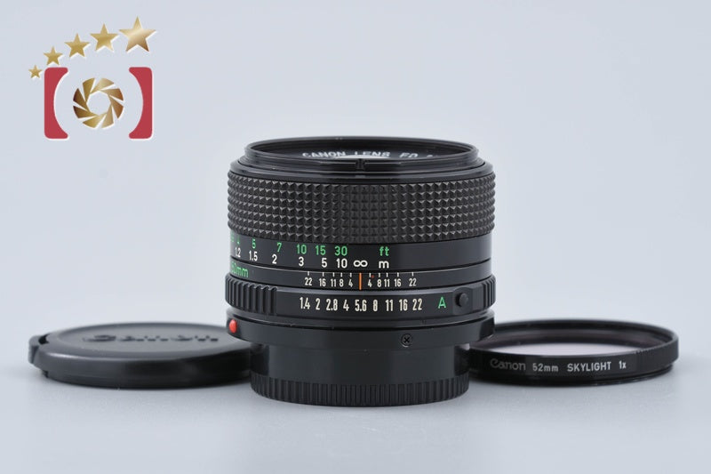 Canon New FD 50mm f/1.4