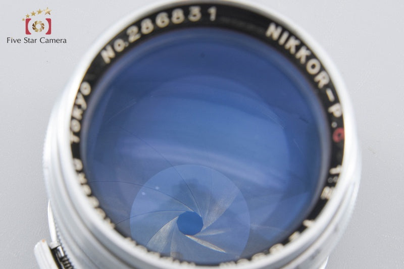 Nikon NIKKOR-P.C 85mm f/2 Silver for Nikon S Mount