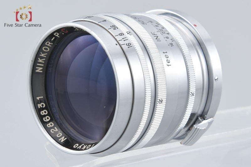 Nikon NIKKOR-P.C 85mm f/2 Silver for Nikon S Mount