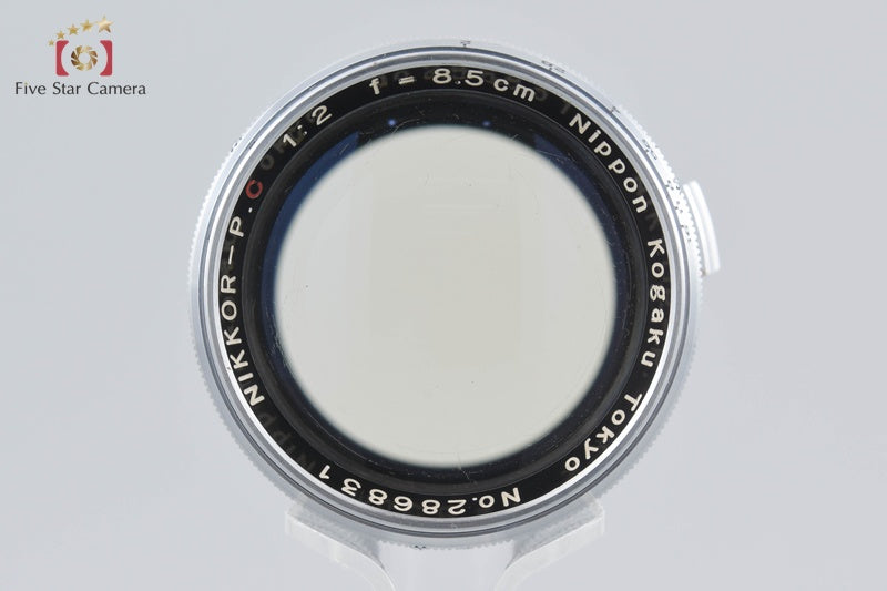 Nikon NIKKOR-P.C 85mm f/2 Silver for Nikon S Mount