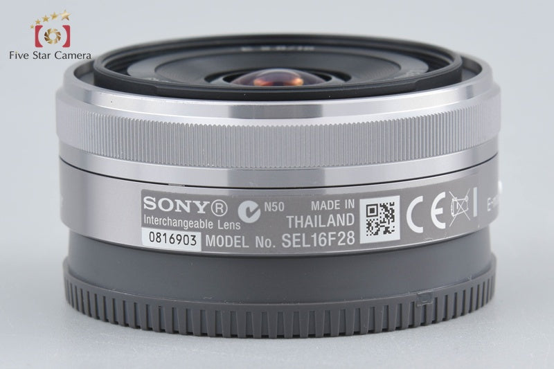 SONY E 16mm f/2.8 SEL16F28