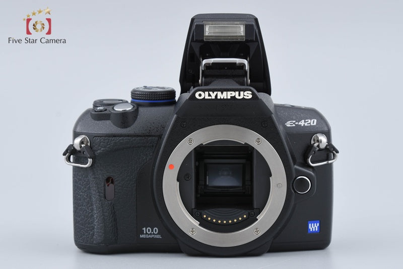 "Count 3,309" Olympus E-420 10.0 MP Digital SLR Camera 14-42 40-150 Lenses