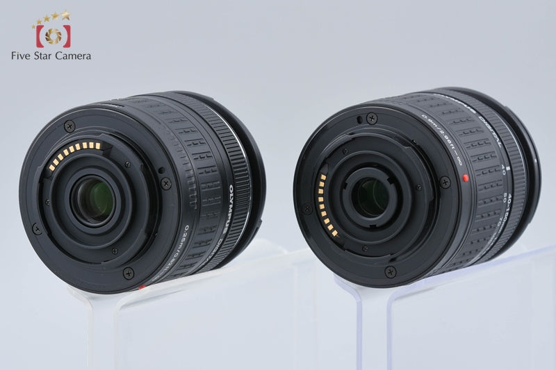 "Count 3,309" Olympus E-420 10.0 MP Digital SLR Camera 14-42 40-150 Lenses