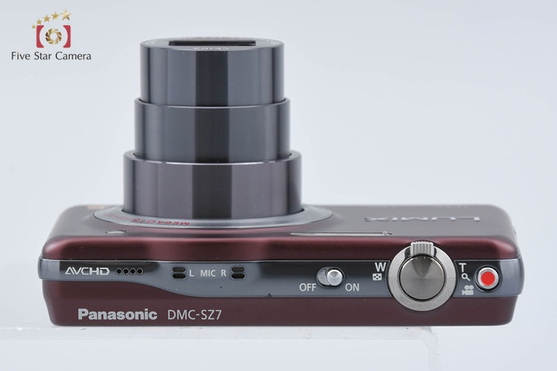 Panasonic LUMIX DMC-SZ7 Brown 14.1 MP Digital Camera