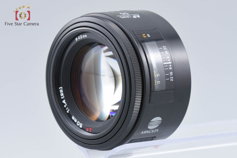 Minolta AF 50mm f/1.4 Early Model Sony / Minolta A Mount Lens