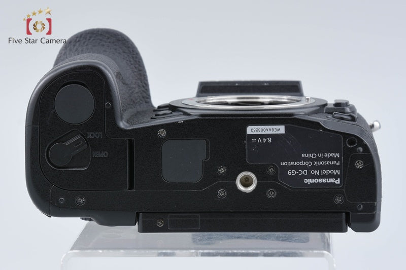 Panasonic LUMIX DC-G9 Black 20.3MP Digital Mirrorless Camera International Model