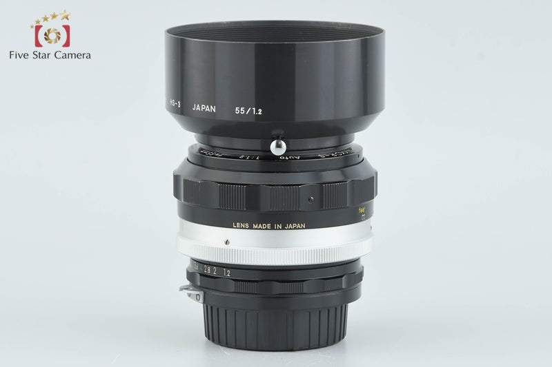 Nikon NIKKOR-S Auto 55mm f/1.2 Non Ai Lens