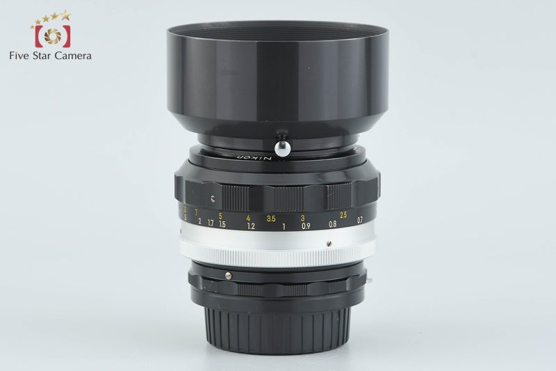 Nikon NIKKOR-S Auto 55mm f/1.2 Non Ai Lens