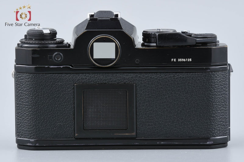 Nikon FE Black 35mm SLR Film Camera Body