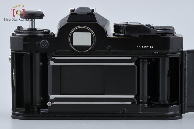 Nikon FE Black 35mm SLR Film Camera Body