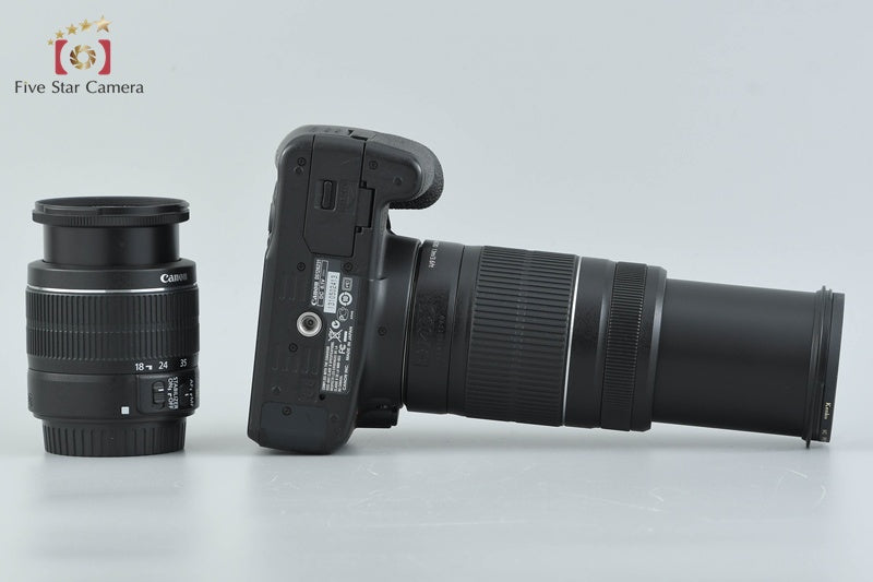 Canon EOS Kiss X3 / Rebel T1i / 500D 15.1 MP DSLR EF-S 18-55 55-250 Lenses