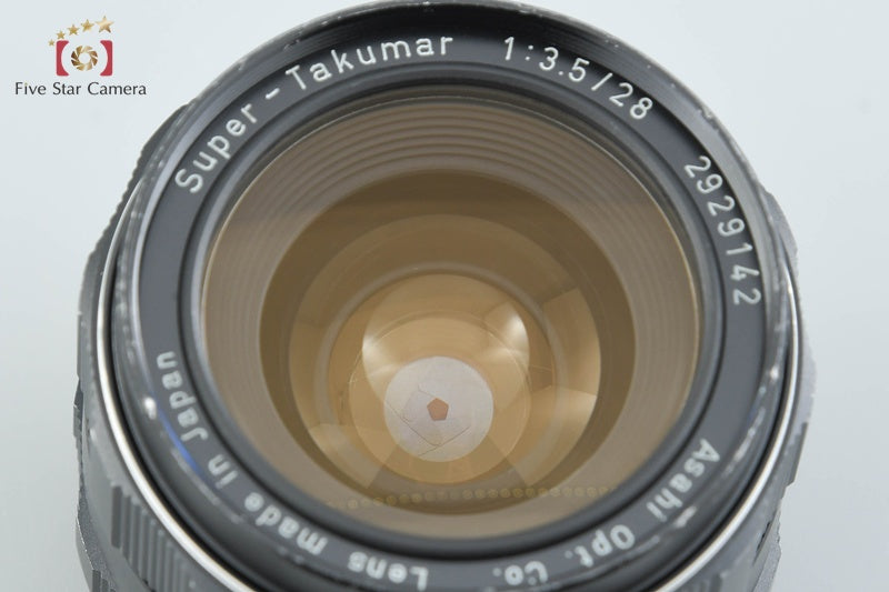 PENTAX Super-Takumar 28mm f/3.5 M42 Mount Lens