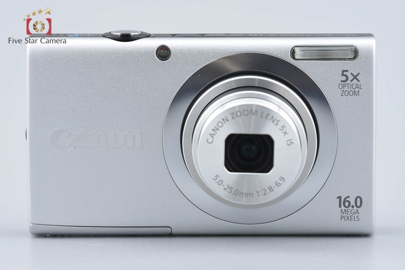 Canon PowerShot A2400 IS Silver 16.0 MP Digital Camera