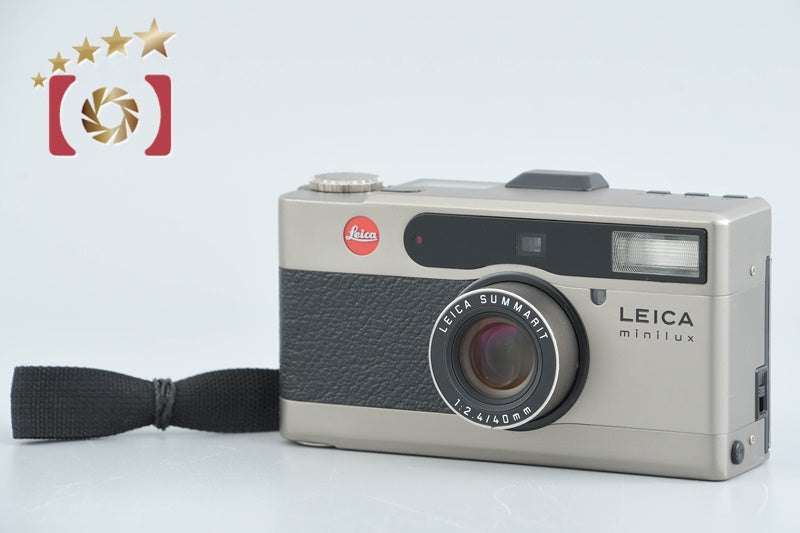 Leica Minilux 35mm Point & Shoot Film Camera