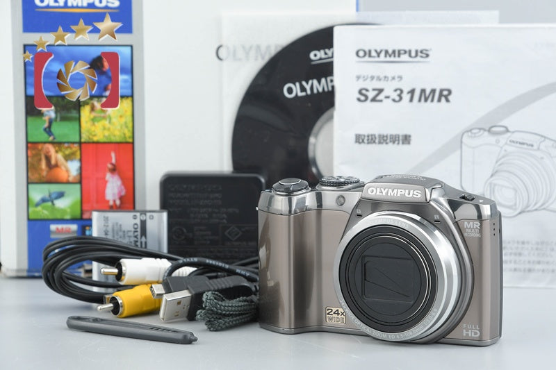 Olympus SZ-31MR Silver 16.0 MP Digital Camera w/ Box