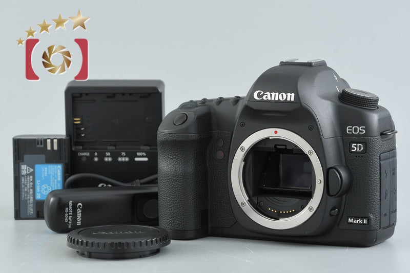"Shutter count 4,934" Canon EOS 5D Mark II 21.1 MP Full Frame DSLR Camera Body