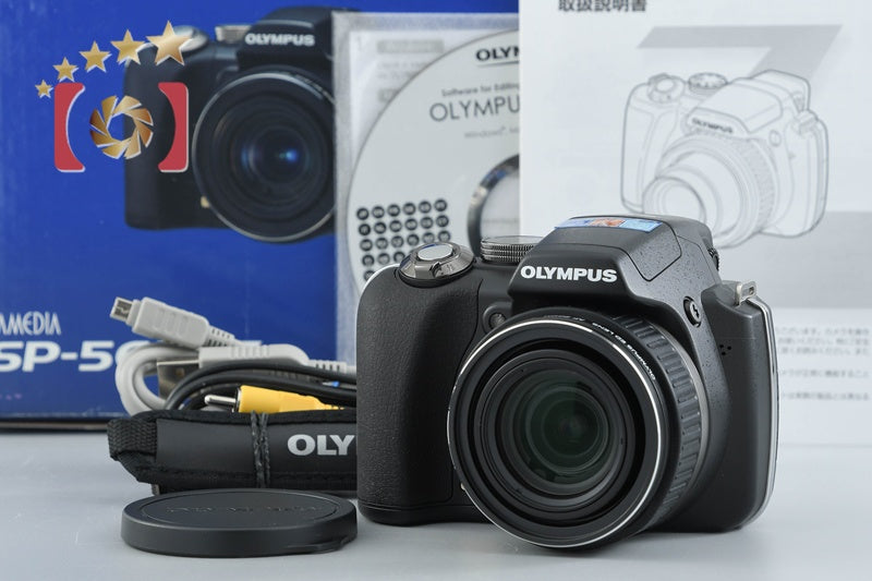 Olympus Camedia SP-565UZ 10.0 MP Digital Camera w/ Box