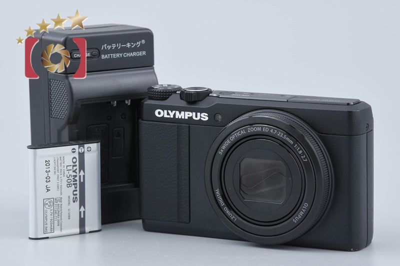 Olympus STYLUS XZ-10 Black 12.0 MP Digital Camera